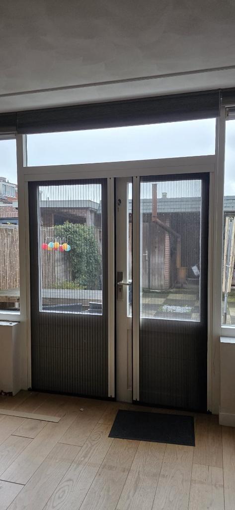 Rolhordeur voor openslaande deuren, Doe-het-zelf en Verbouw, Deuren en Horren, Gebruikt, Hordeur, Minder dan 200 cm, 120 cm of meer