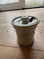 Aardewerk Honingpot met deksel, Ophalen of Verzenden, Gebruikt