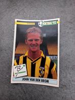 Panini sticker Voetbal 92. Speler John van den Brom Vitesse., Sticker, Zo goed als nieuw, Verzenden