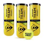 Dunlop Team Padel Balls 3 Pack, Sport en Fitness, Padel, Nieuw, Ophalen of Verzenden, Padelballen