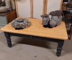 Landelijk, stoere salontafel, vintage tafel, Ophalen, 100 tot 150 cm, Zo goed als nieuw, Gemaalweg 12b Rutten