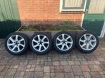 17 inch Volvo Pandora velgen met winterbanden, Ophalen, 215 mm, Banden en Velgen, 17 inch