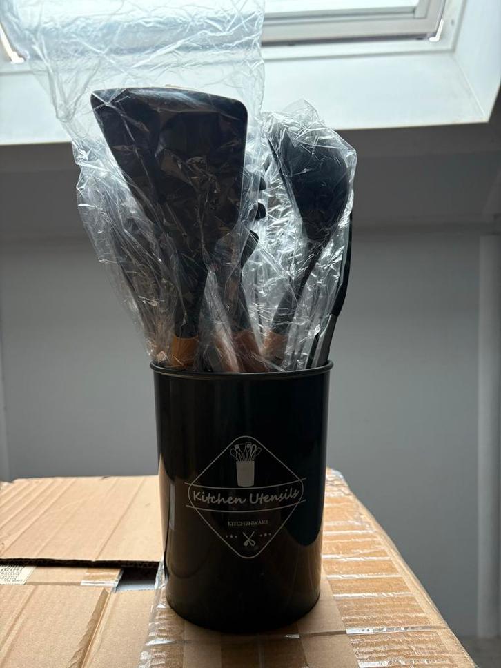 Keukengerei Set - 36 Stuks - Nieuw in Doos, Huis en Inrichting, Keuken | Keukenbenodigdheden, Nieuw, Ophalen