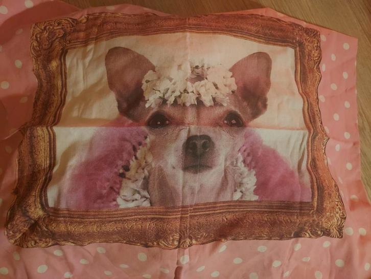 Leuk kinder dekbedovertrek met hondje, Huis en Inrichting, Slaapkamer | Beddengoed, Zo goed als nieuw, Dekbedovertrek, Eenpersoons