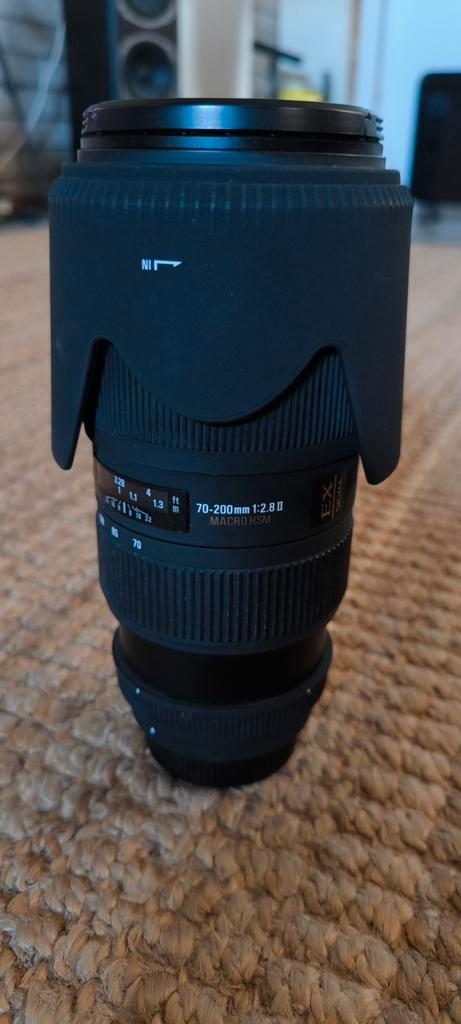 Sigma 70 -200mm 1:2.8 II DG Nikon, Audio, Tv en Foto, Fotografie | Lenzen en Objectieven, Zo goed als nieuw, Telelens, Zoom, Ophalen of Verzenden