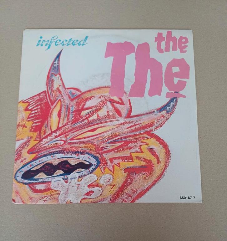 The The - Infected, Cd's en Dvd's, Vinyl Singles, Gebruikt, Single, Pop, 7 inch, Ophalen of Verzenden