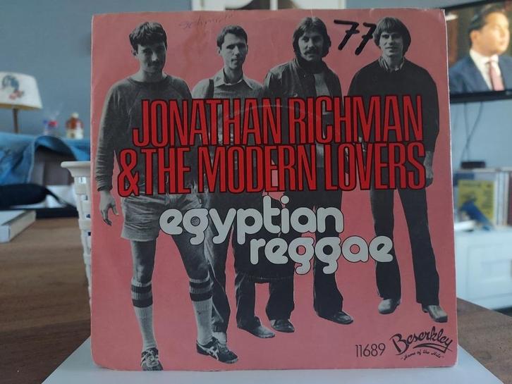 7" Single Jonathan Richman & The Modern Lovers - Egyptian Re, Cd's en Dvd's, Vinyl Singles, Gebruikt, Single, Pop, 7 inch, Ophalen of Verzenden