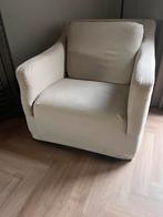 Fauteuil van het merk Hoffz Bo , opnieuw bekleed, Huis en Inrichting, Ophalen, 75 tot 100 cm, Zo goed als nieuw, 75 tot 100 cm