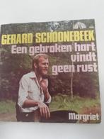 GERARD SCHOONEBEEK   ----  EEN GEBROKEN HART VINDT GEEN RUST, Ophalen of Verzenden, Zo goed als nieuw, Overige formaten, Levenslied of Smartlap