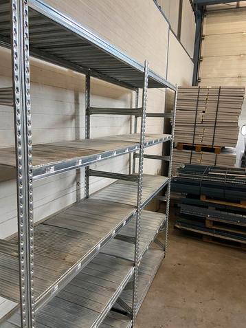  Partij stellingen 40cm diep metal sistem beschikbaar voor biedingen