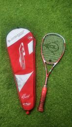 Dunlop Sport Tour Lee Beachill signature Series Squashracket, Ophalen of Verzenden, Gebruikt, Racket, Met hoes