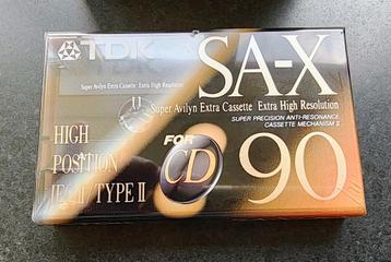 TDK SA-X 90 Cassette Bandjes - Nieuw! beschikbaar voor biedingen