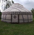 Traditionele YURT uit Kirgizië (5, 6 of 7 meter), Caravans en Kamperen, Tenten, Nieuw, Meer dan 6