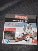 POWERFIX Profi Locheisen-Set, Ophalen of Verzenden, Zo goed als nieuw
