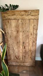 Teak houten tafelblad 70x131 cm, Ophalen, Zo goed als nieuw