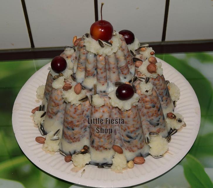 vogeltaart vogelvoer zoutloos nieuw vet, Tuin en Terras, Vogelhuisjes en Vogelbaden, Nieuw, Ophalen