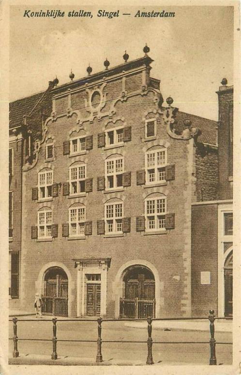 (304-218-001) Amsterdam Koninklijke stallen, Singel, Verzamelen, Ansichtkaarten | Nederland, Noord-Holland, Verzenden