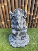 Ganesha met zuil, Tuin en Terras, Ophalen, Nieuw, Beton, Overige typen