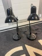 Zwarte Bureaulamp, Huis en Inrichting, Lampen | Tafellampen, Ophalen, Zo goed als nieuw, Minder dan 50 cm
