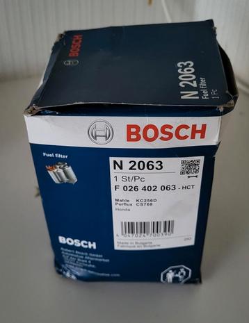 Bosch N2063 Brandstoffilter beschikbaar voor biedingen