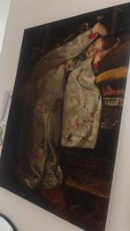 €50, Antiek en Kunst, Kunst | Schilderijen | Abstract, Ophalen of Verzenden