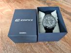 Casio edifice EFV-540DC-1AVUEF Horloge, Ophalen of Verzenden, Zo goed als nieuw, Staal, Oor- of Traguspiercing