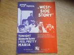 SONGS UIT DE WEST SIDE STORY, Gebruikt, Piano, Ophalen of Verzenden, Artiest of Componist
