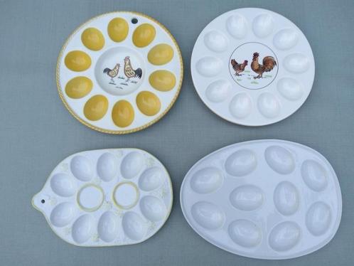 4 Eieren schalen, Antiek en Kunst, Antiek | Servies los, Ophalen of Verzenden