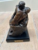 Bronzen beeld 'De Kus' naar Rodin, Antiek en Kunst, Ophalen