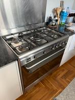 Smeg fornuis oven 90cm, Witgoed en Apparatuur, Fornuizen, 60 cm of meer, Ophalen of Verzenden, Zo goed als nieuw, Gas