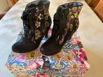 Irregular Choice Laarzen - Maat 38 Nieuw, Zwart, Lage of Enkellaarzen, Nieuw, Ophalen of Verzenden