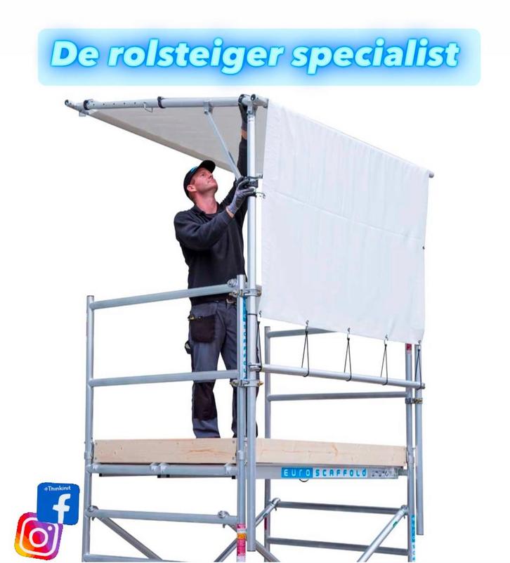 Doorwerktent rolsteiger 250, Doe-het-zelf en Verbouw, Steigers, Nieuw, Overige typen, 5 meter of hoger, Ophalen of Verzenden