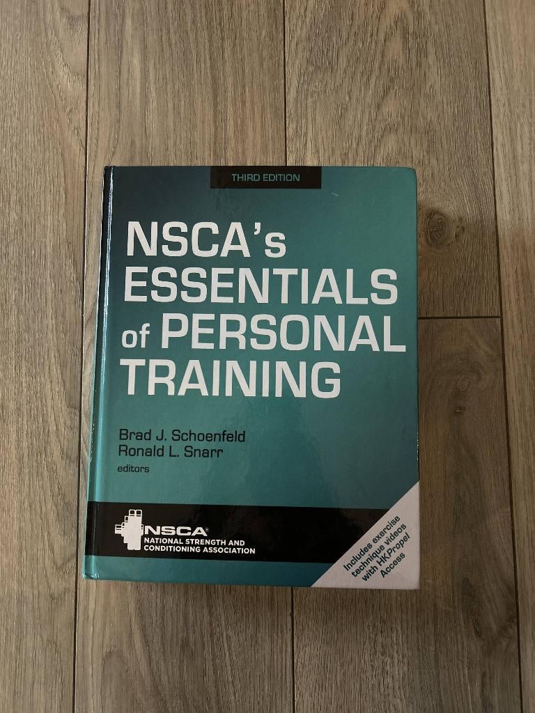 NSCA Essentials of Personal Training, Boeken, Studieboeken en Cursussen, Nieuw, Diverse auteurs, Alpha, HBO