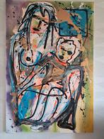 schilderij op canvas van Jacob Kanbier, Antiek en Kunst, Kunst | Schilderijen | Modern, Ophalen