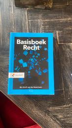 O.A.P. van der Roest - Basisboek Recht, Boeken, Studieboeken en Cursussen, O.A.P. van der Roest, Zo goed als nieuw, Alpha, HBO