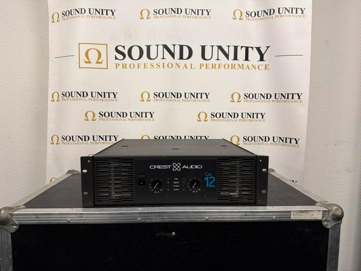 Crest CA12 2x1100W/4ohm, Audio, Tv en Foto, Luidsprekers, Zo goed als nieuw, Front, Rear of Stereo speakers, 120 watt of meer