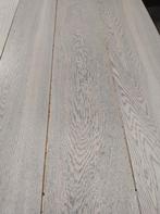 48 m2 eiken lamelparket vloer niet gelijmd gelegen, Gebruikt, 10 tot 30 cm, Hout, 150 cm of meer