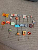 Vintage Reclamepins Kaas - ERU, Eyssen, Leidse, Goudse, Verzamelen, Speldjes, Pins en Buttons, Verzenden, Gebruikt, Overige onderwerpen