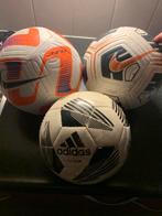 3 voetballen. Nike en Adidas, Sport en Fitness, Voetbal, Maat M, Ophalen of Verzenden, Bal