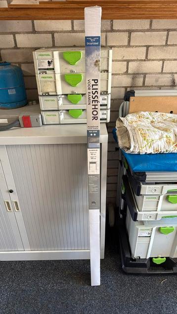 Bruynzeel plisséhor 63 155 aluminium - Nieuw beschikbaar voor biedingen