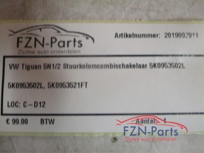 Combischakelaar Stuurkolom Volkswagen Tiguan (22733244), Auto-onderdelen, Dashboard en Schakelaars, Gebruikt, Ophalen