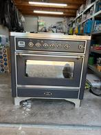 Luxe Boretti, Ilve Majestic 90cm met wokpit en fry-top, Witgoed en Apparatuur, Fornuizen, Ophalen, Gebruikt, 60 cm of meer, Gas