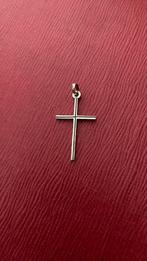 925 Sterling zilver hanger kruisje, Ophalen of Verzenden, Zo goed als nieuw, Zilver, Kruis of Symbool