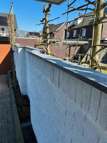 Natuursteen Muurafdekkers 100x25x3 cm - NIEUW - uit voorraad beschikbaar voor biedingen