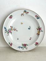 Vintage Limoges gebakschaal porselein bloemen 29,5 cm, Ophalen