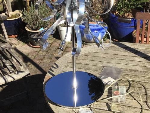 Tafellamp vintage luxe design, Huis en Inrichting, Lampen | Tafellampen, Gebruikt, 75 cm of meer, Metaal, Ophalen of Verzenden