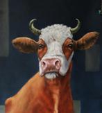 schilderij koe, Ophalen