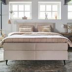 Wehkamp Boxspring 2-persoons Beige.1 maand oud met topper, Ophalen, Beige, Tweepersoons, Zo goed als nieuw