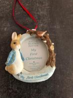 Beatrix Potter Peter Rabbit Kerst Hanger Fotolijstje Konijn, Verzamelen, Ophalen of Verzenden, Nieuw, Dier
