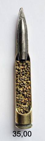 12,7x108mm Russisch API DOORSNEDE, Ophalen of Verzenden, Landmacht, Overige gebieden, Hulzen of Bodemvondsten